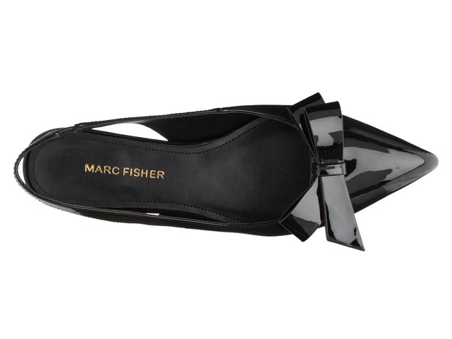 Marc fisher black flats clearance