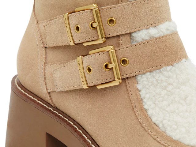 Vince Camuto Destonny Cozy Buckle Bootie