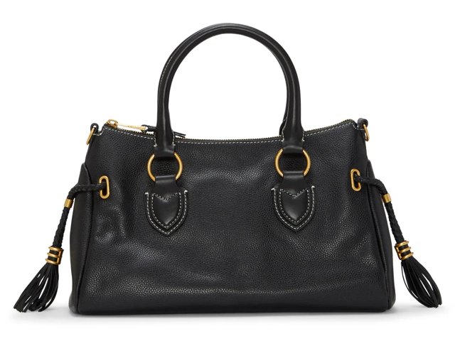 Vince camuto leather satchel top