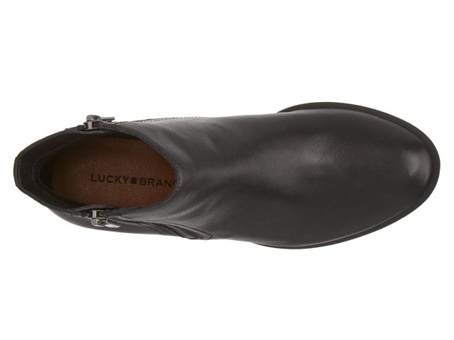Lucky brand black booties dsw top