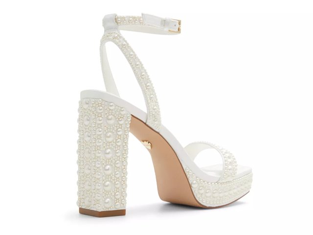 【ALDO】パールスタッズLuluプラットフォームストラップサンダル ALDO】パールスタッズLuluプラットフォームストラップサンダル