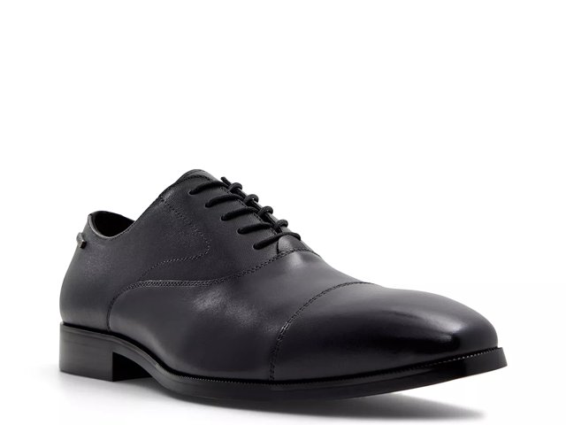 Aldo black oxford letdown shoes