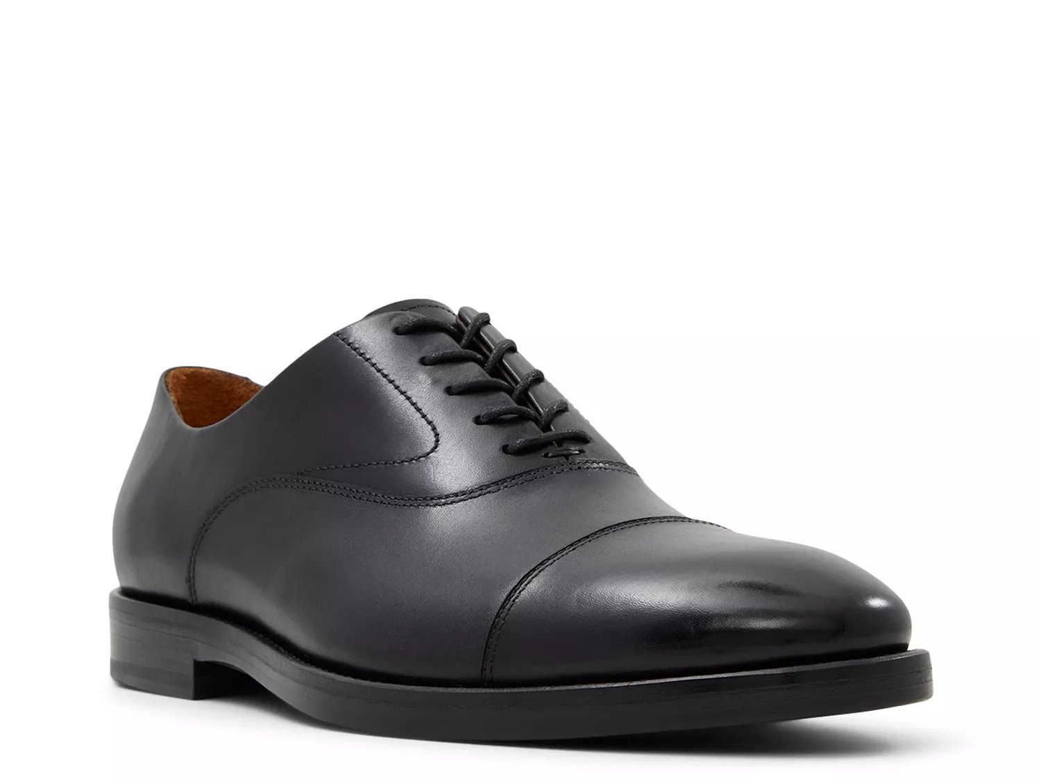 Brooks Brothers Carnegie Cap Toe Oxford | Men's | Black | Size 7 | Oxfords | Cap Toe