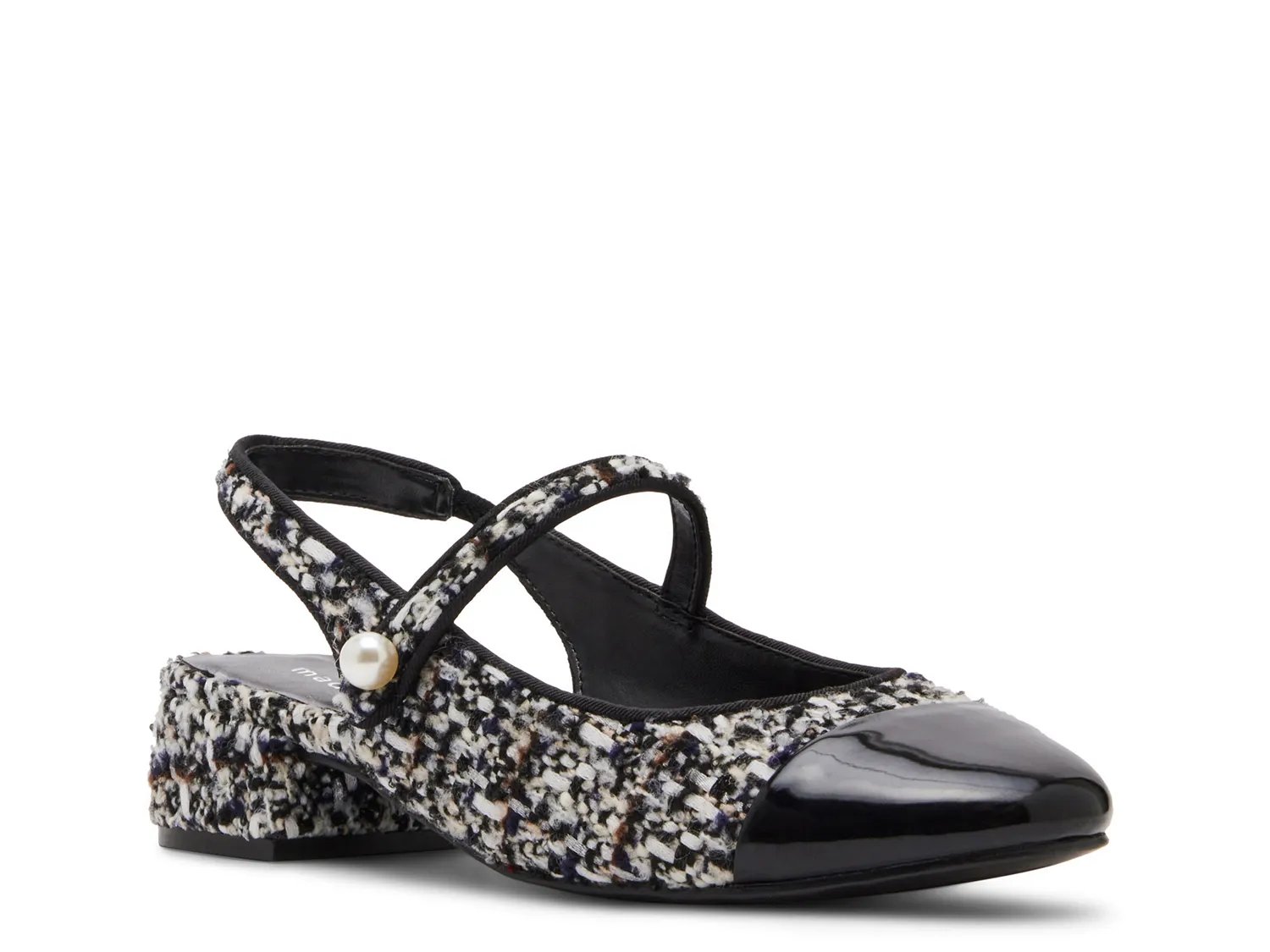 Madden Girl Tai Pump | Women's | Black/White | Size 11 | Pumps