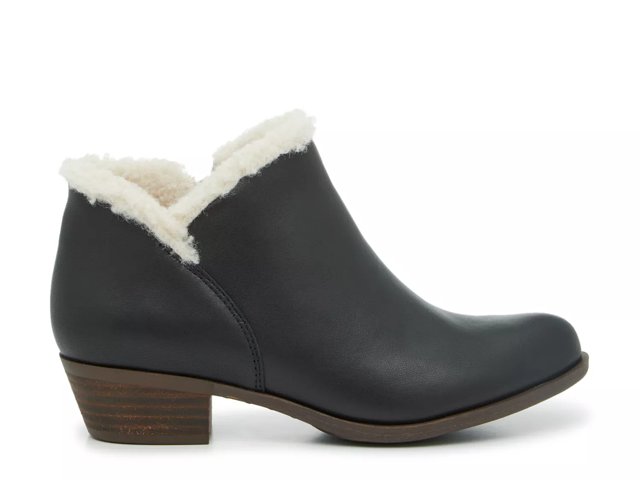 Lucky brand black bootie cheap