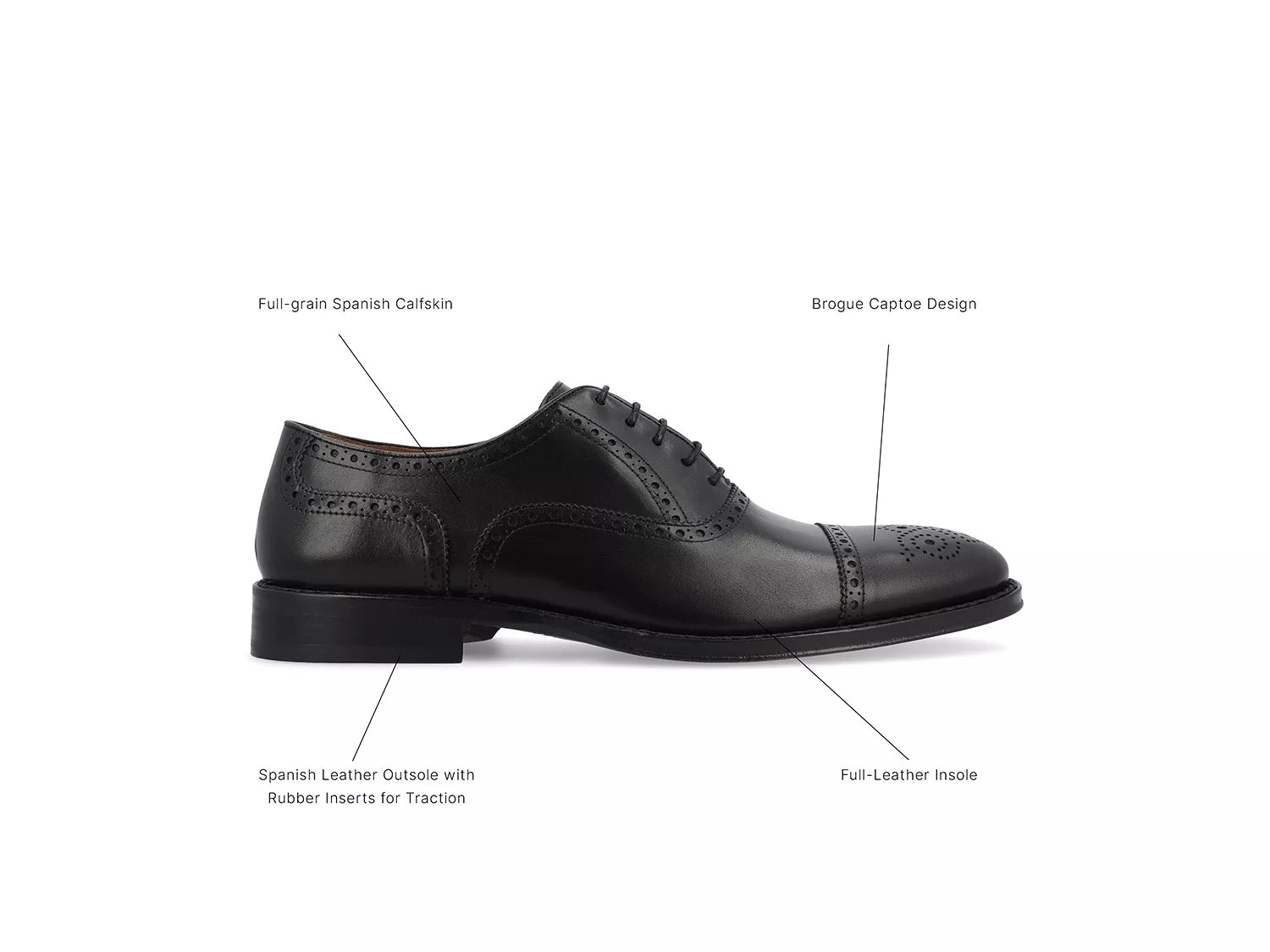 Noah Cap Toe Oxford