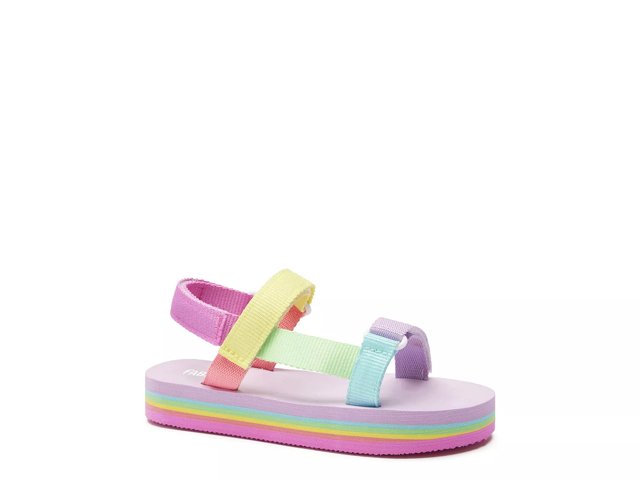 FABKIDS Rainbow Platform Adventure Sandal Kids