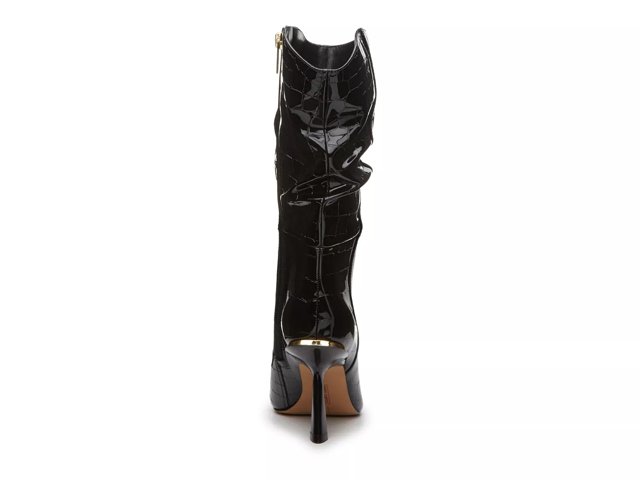 Vince camuto patent boots cheap