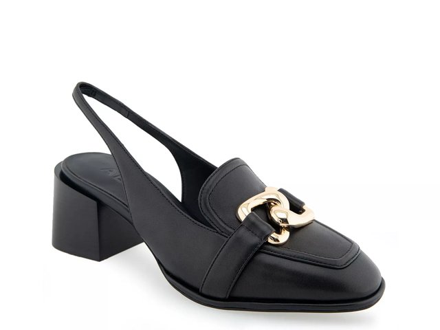 Women s Aerosoles Allure Slingbacks Black 8M Leather
