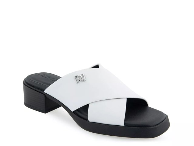 Aerosoles white sandals discount