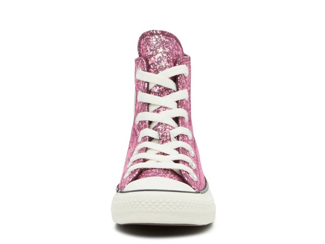 Ladies pink high top converse shop