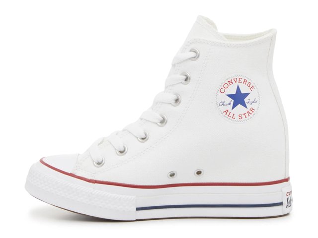 Converse Chuck Taylor All Star High Top Wedge Sneaker Women s Free Shipping DSW