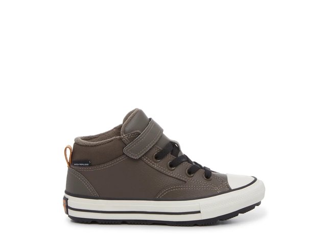 Converse Chuck Taylor All Star Malden Street Boot Leather for Kids in Brown Size 3Y