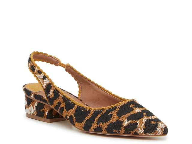Chinese Laundry Mango Pump Women s Multicolor Leopard Print Size 7.5 Pumps Slingback