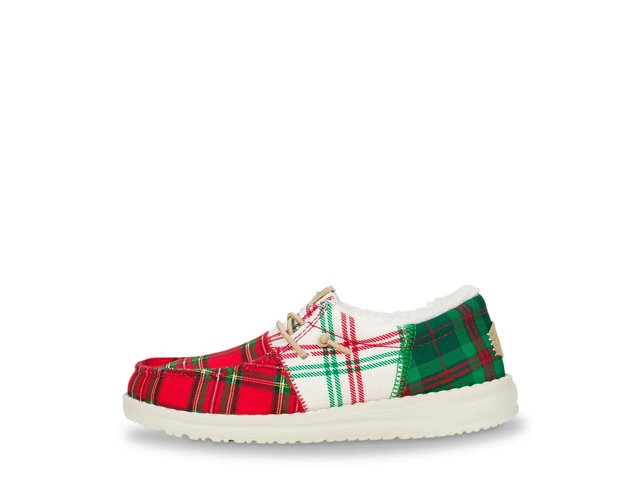 HEYDUDE Wally Plaid Slip-On - Kids'