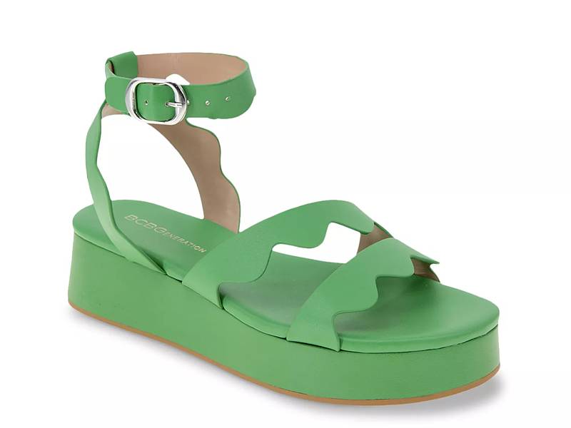 Dsw green sandals fashion