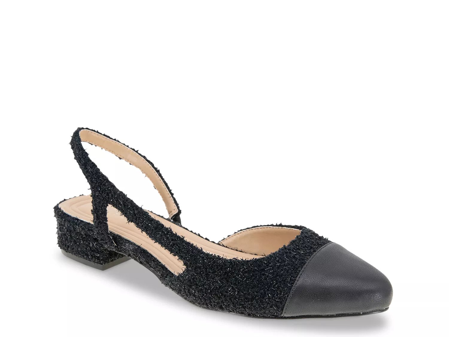 BCBGeneration Tillie Flat | Women's | Black | Size 7.5 | Flats | Slingback