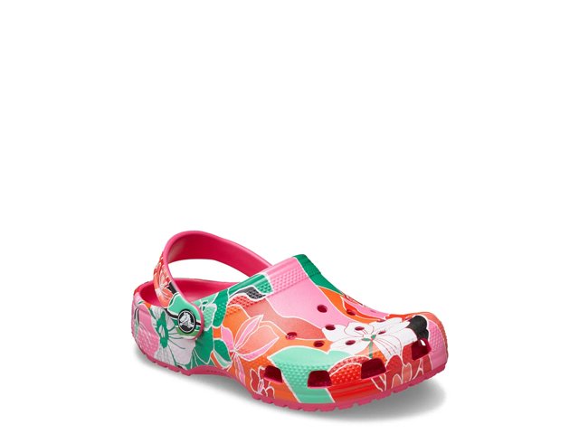 Floral crocs clearance