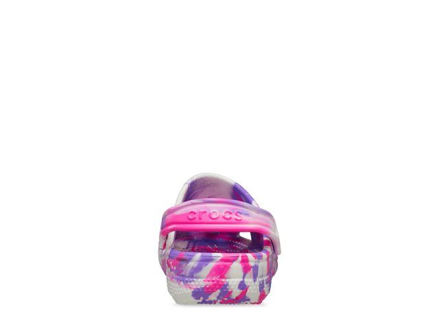 Crocs Classic Glow Marbled Clog - Kids' - Free Shipping | DSW