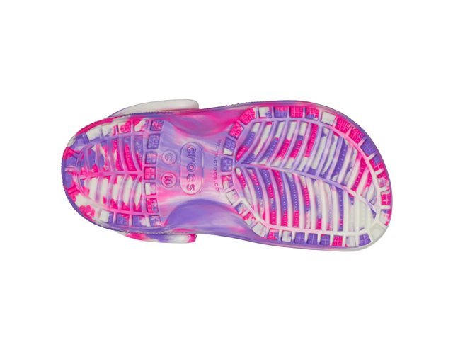 Crocs Classic Glow Marbled Clog - Kids' - Free Shipping | DSW