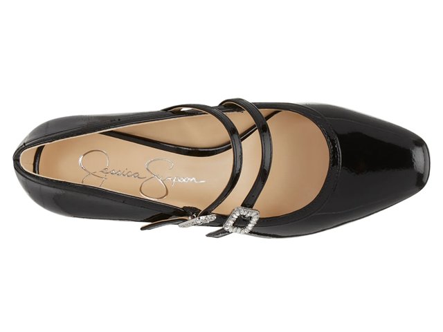 JESSICA SIMPSON*ラインストーンバックル*メリージェーンFrankey Jessica Simpson Frankey Mary Jane Pump - Free Shipping | DSW