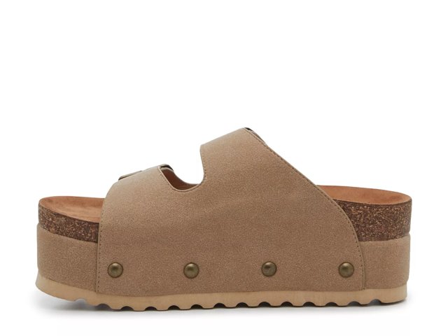 Dirty Laundry Pueblo Platform Sandal