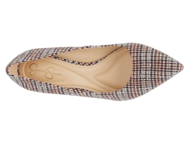 DOPPELGANGER - HILLSです！！ Prizma High Heel in Natural Multi – Jessica Simpson