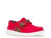 Wendy Bow Tartan Slip-On Red view