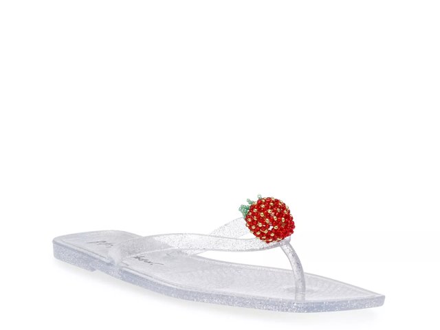 Betsey Johnson Berry Flip Flop