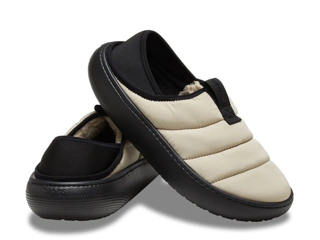 [CROCS] スリッポン CLASSIC PUFF MOC サイバーイエロー Crocs Classic Puff Moc in Cyber Yellow/Multi Crocs