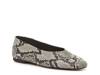 Dahlina Ballet Flat Off White/Grey Snake Print view