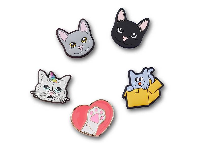 Cats Jibbitz Set - 5 Pack