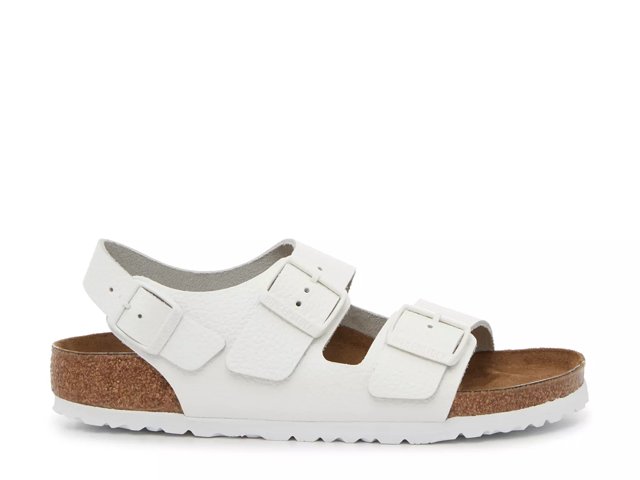 White milano birkenstock cheap