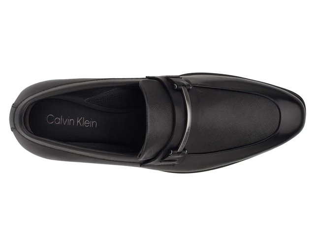 Calvin klein men's loafers black shop