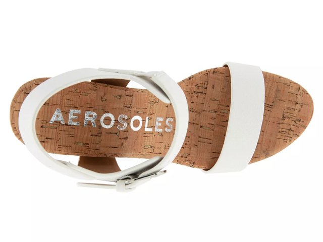 Aerosoles cork sandals top