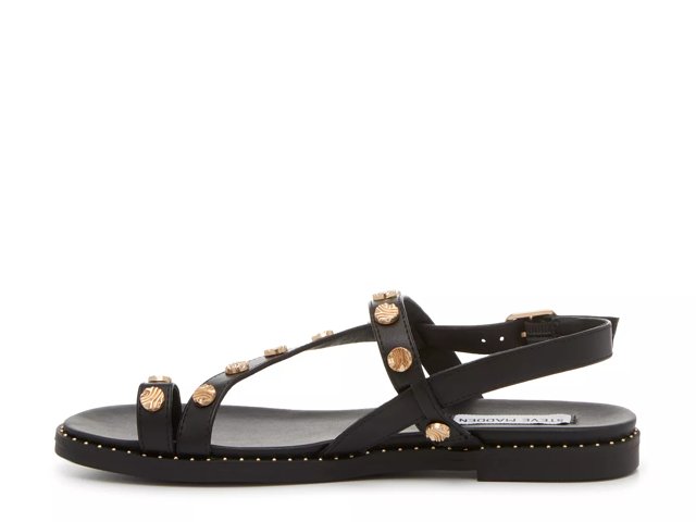 Steve madden arena black leather top