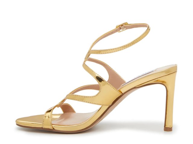 Shop Women's Gold High Heel: 3¼-4" Dress Sandals Size 8 | DSW