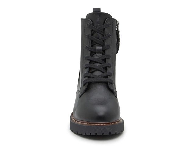 Hush puppies boots black sales