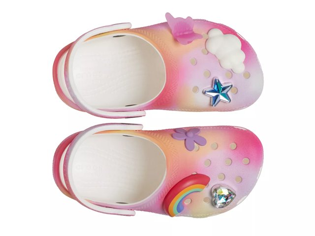 Kids ombre crocs on sale