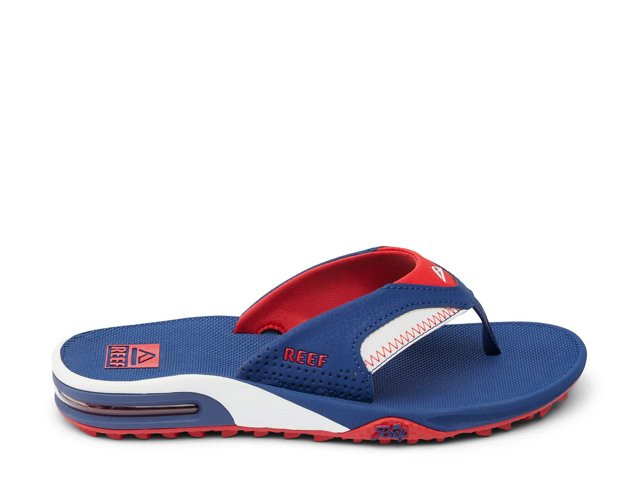 Cheap reef fanning flip flops on sale