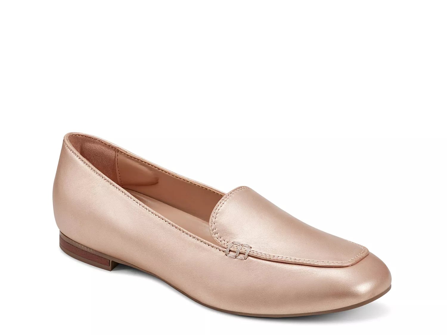 Easy Spirit Glorria Loafer | Women's | Gold Metallic | Size 8 | Flats | Loafers