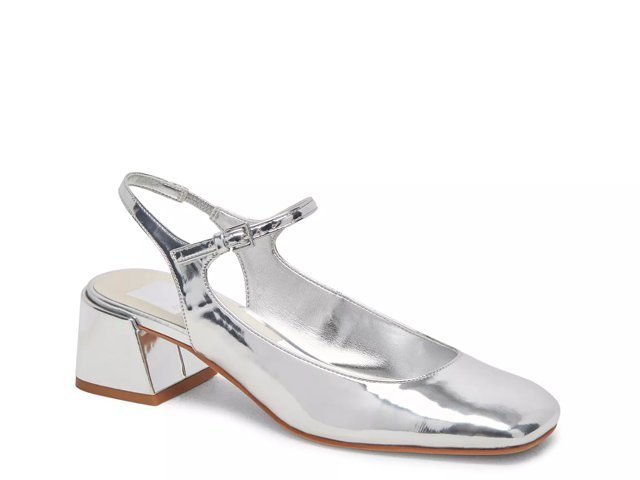 Dsw silver pumps top