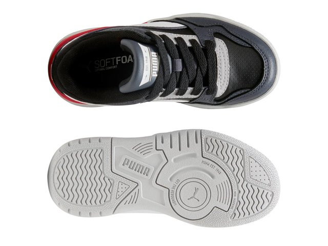 Puma Rebound Retro Sneaker - Kids - Free Shipping | DSW