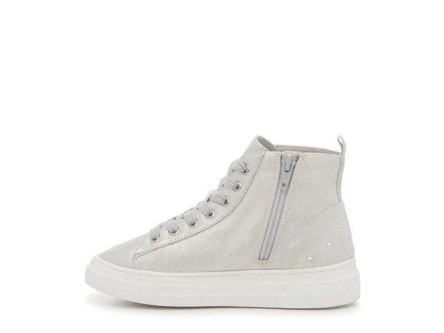 Steve madden grey high top sneakers discount