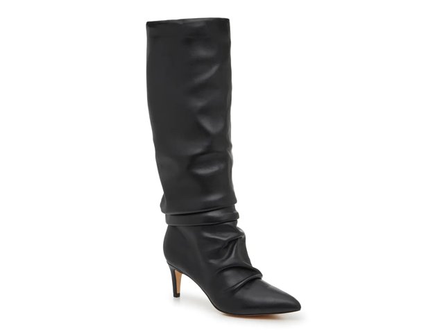Marc Fisher Jarret Wide Calf Boot Women s Black Size 9.5 Boots Slouch