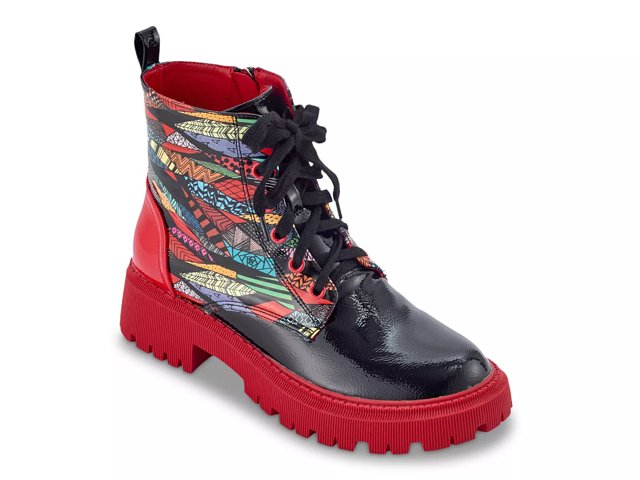 Ninety Union Freeway Bootie Women s Black Multicolor Size 12 Boots