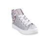 Skechers Twinkle Toes Twinkle Sparks Charm Bestie High Top Sneaker Kids Free Shipping DSW