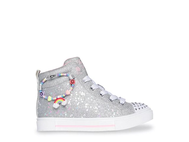 Skechers Twinkle Toes Twinkle Sparks Charm Bestie High Top Sneaker Kids Free Shipping DSW