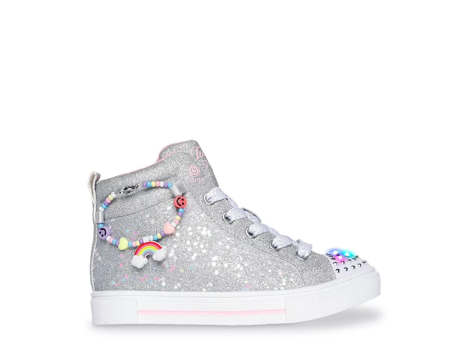 Twinkle Toes Sparks Charm Bestie High-Top Sneaker - Kids'