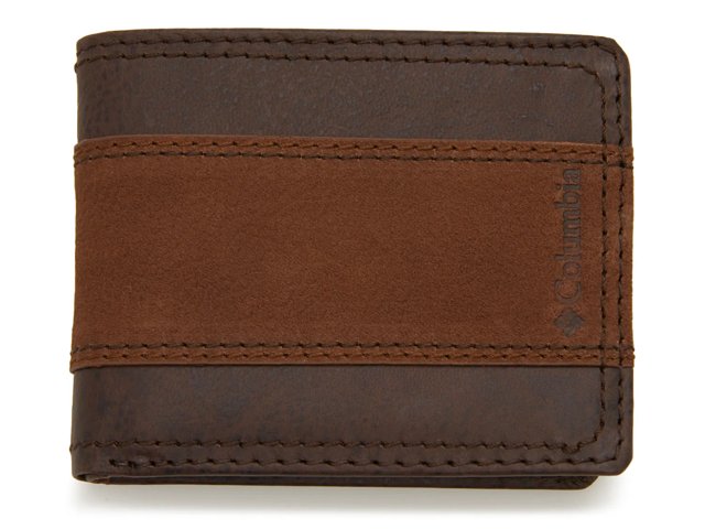 Two-Toned Leather Bifold Wallet